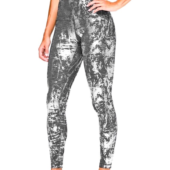 Lululemon Metallic Foil Leggings 